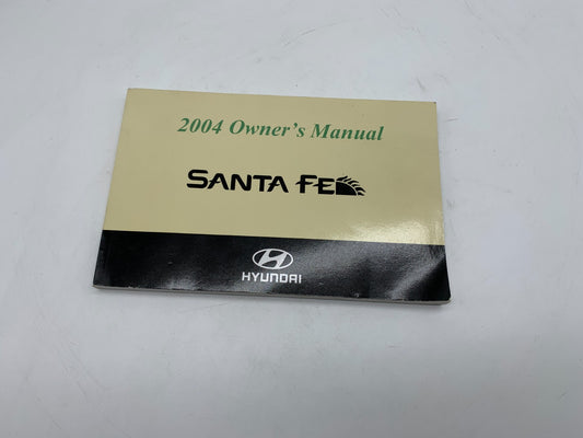 2004 Hyundai Santa FE Owners Manual OEM C03B56016