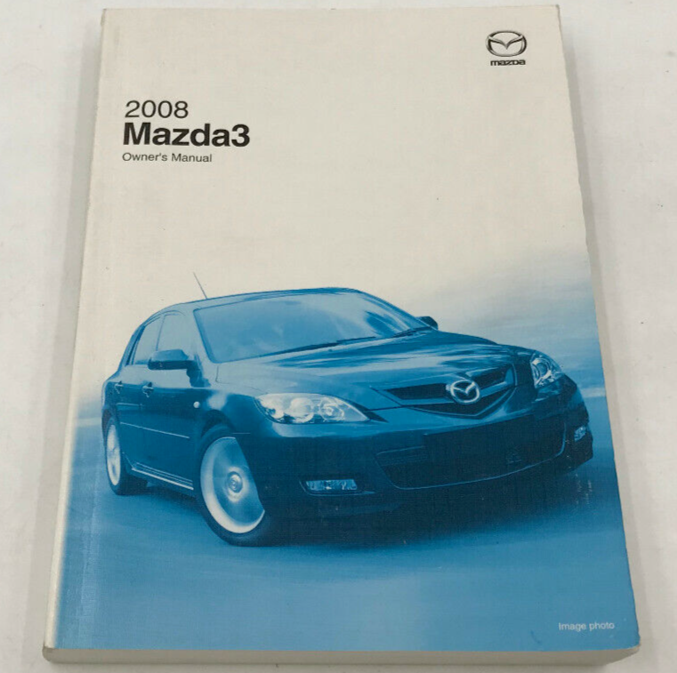 2008 Mazda 3 Owners Manual OEM B02B36089