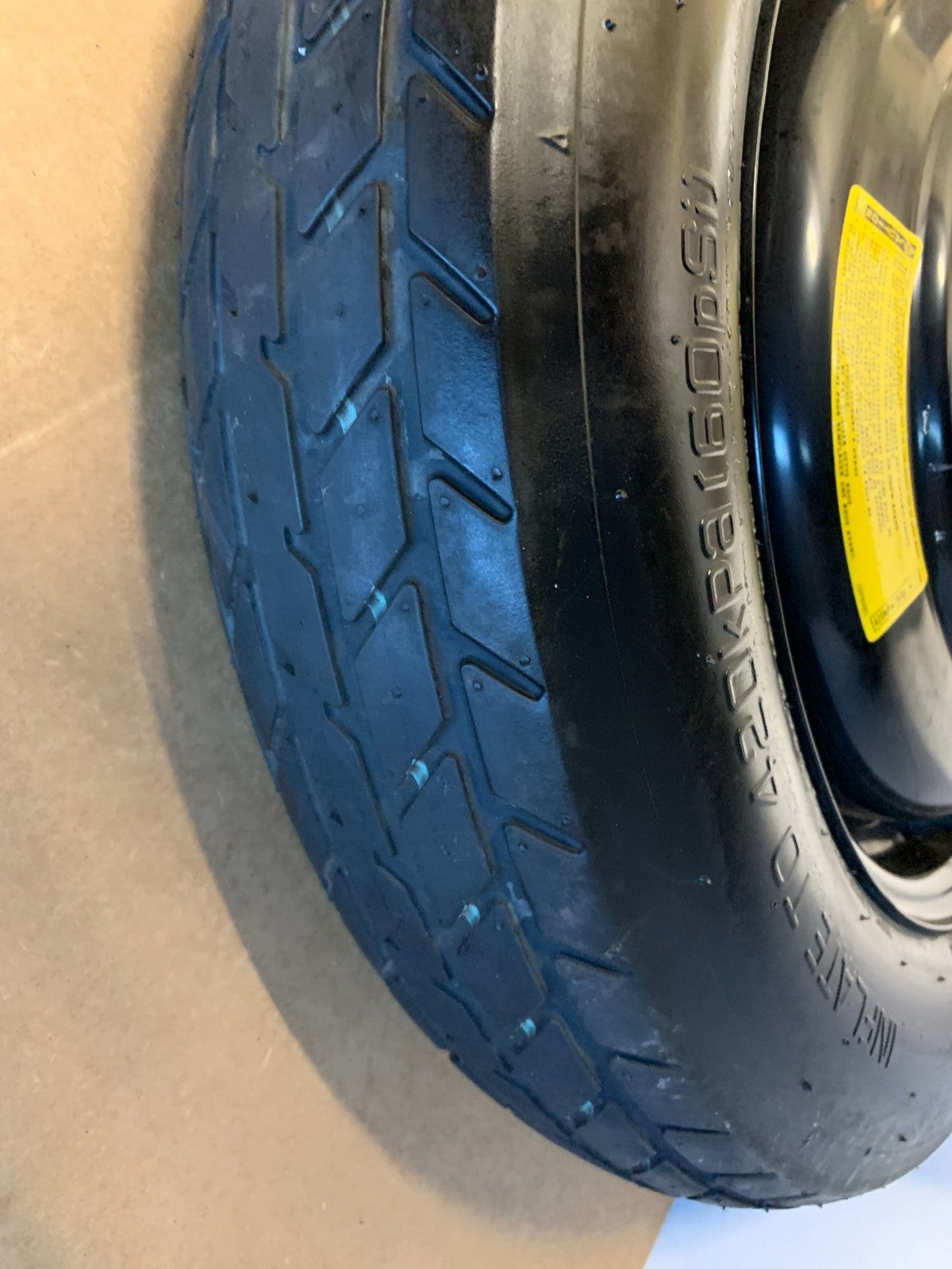 2018-2023 Mazda CX5 CX-5 16" Spare Tire Wheel Compact Donut T145/90D16