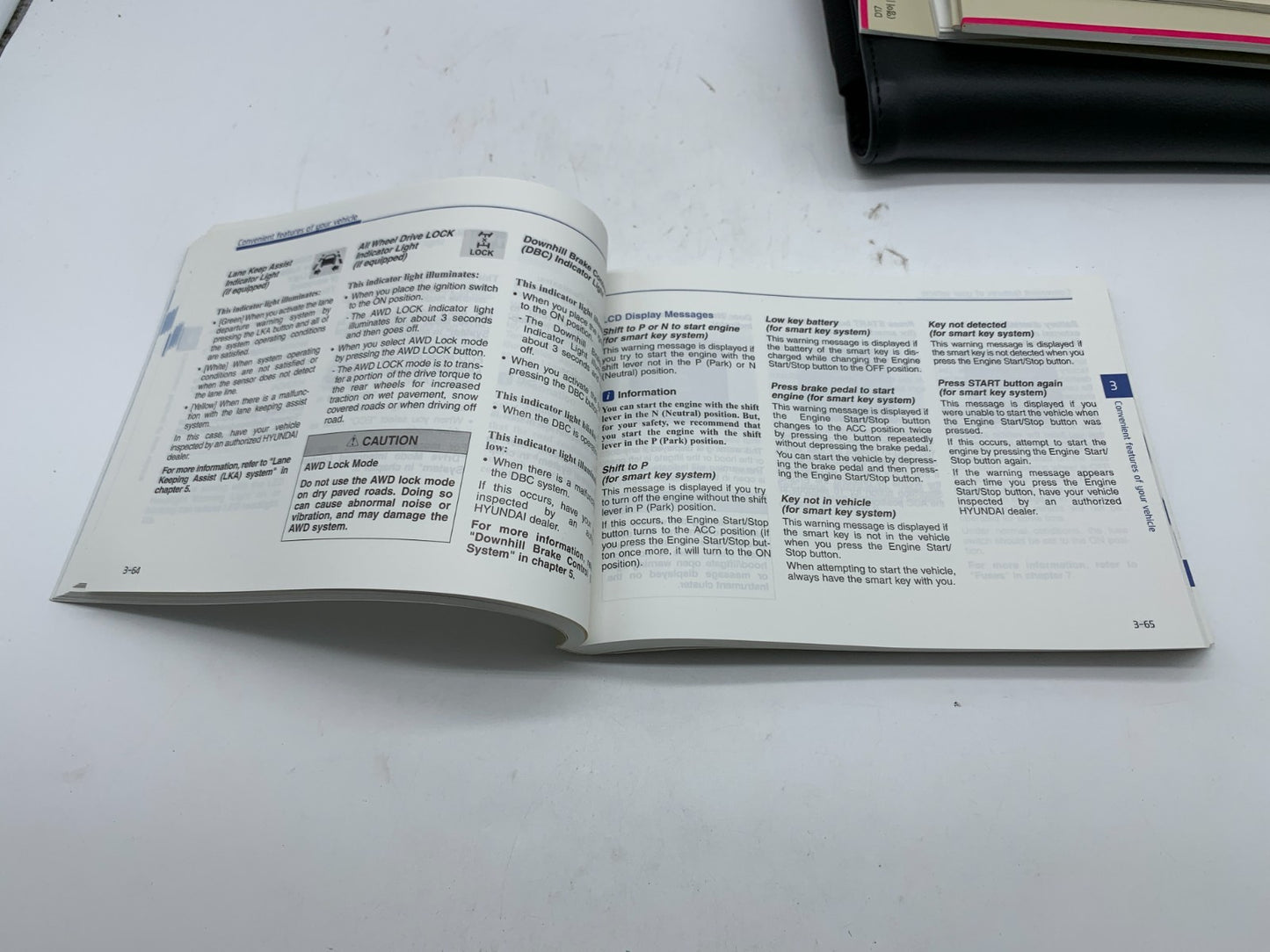 2018 Hyundai Kona Owners Manual Set OEM A04B07005