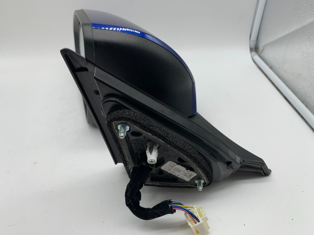 2022-2024 Hyundai Tucson Driver Side View Power Door Mirror Blue BSA A02B02028
