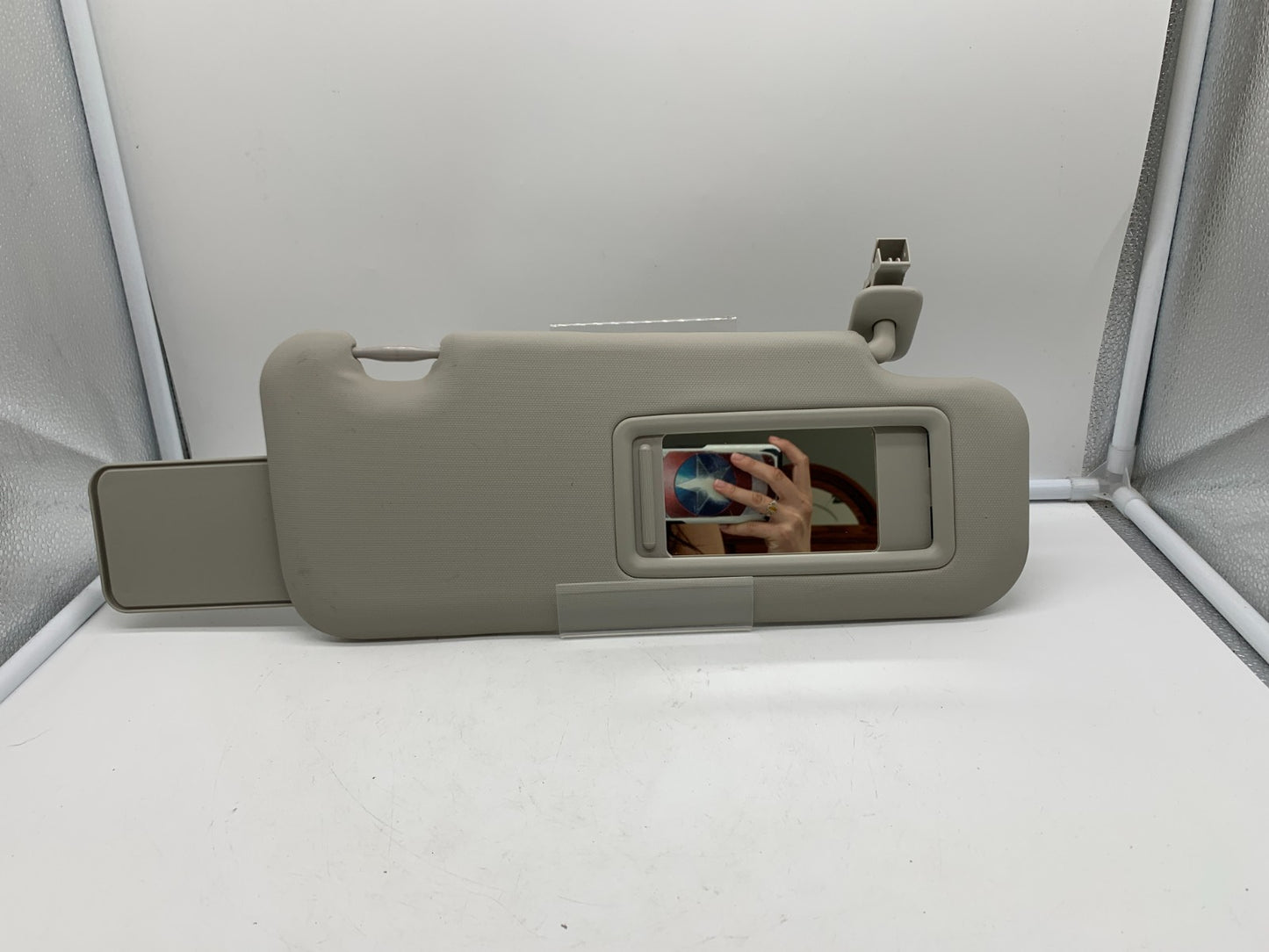 2014-2018 Mazda 3 Sedan Passenger Sun Visor Gray OEM A01B48003