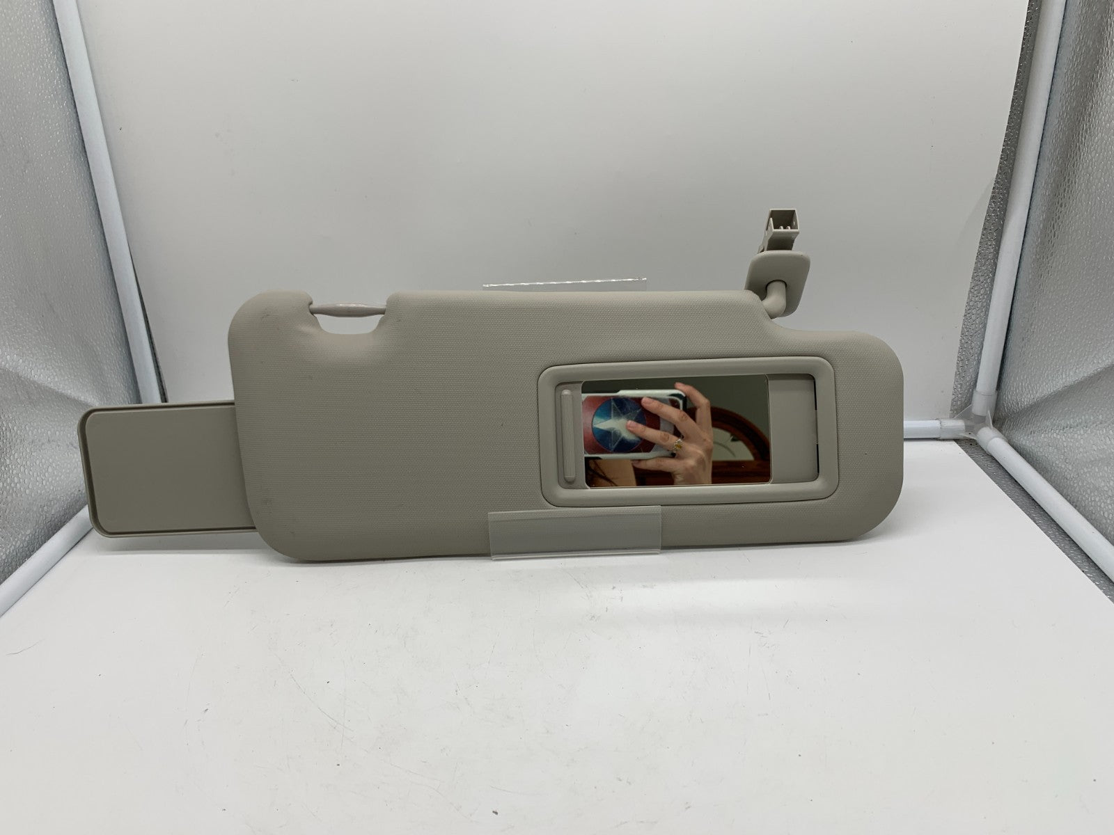 2014-2018 Mazda 3 Sedan Passenger Sun Visor Gray OEM A01B48003