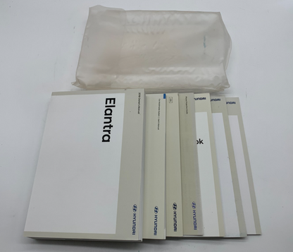 2018 Hyundai Elantra Owners Manual Set OEM D03B68011