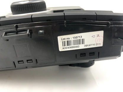2015-2017 Hyundai Azera AC Heater Climate Control Unit OEM A01B31008