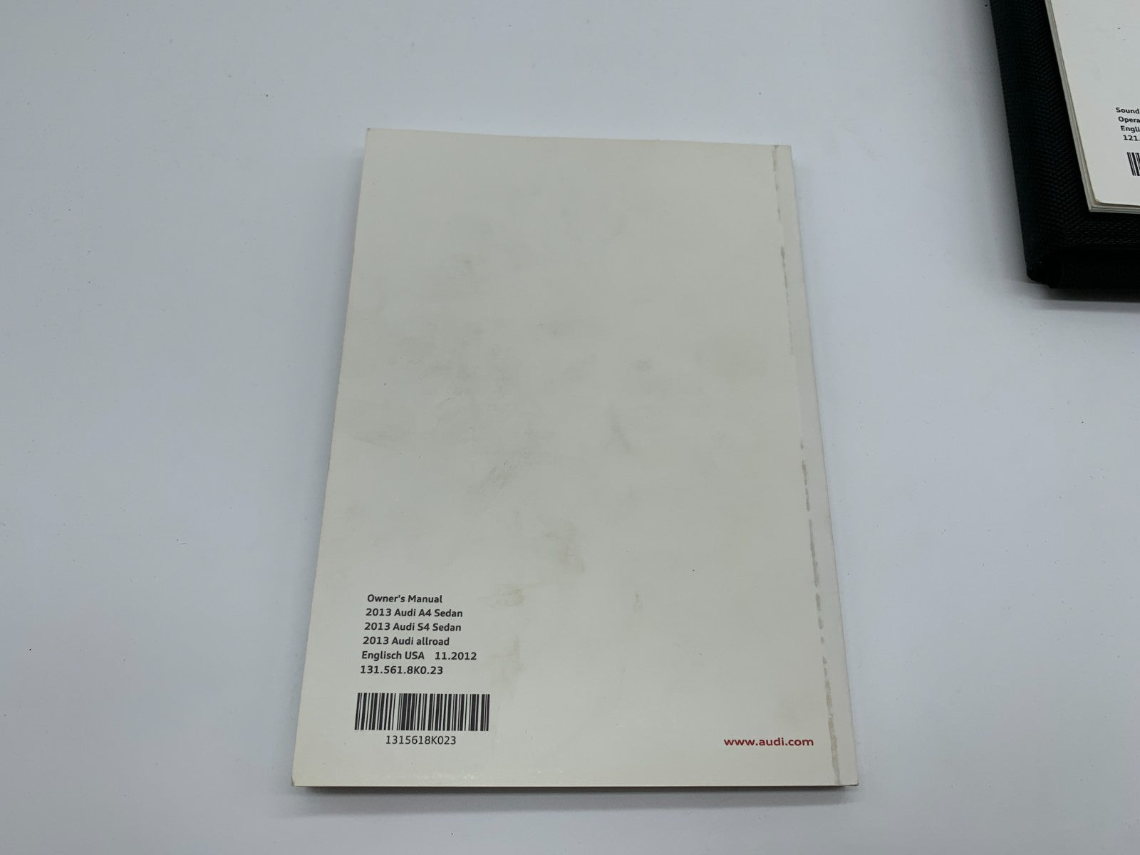 2013 Audi A4 S4 Owners Manual Set with Case OEM D02B65017