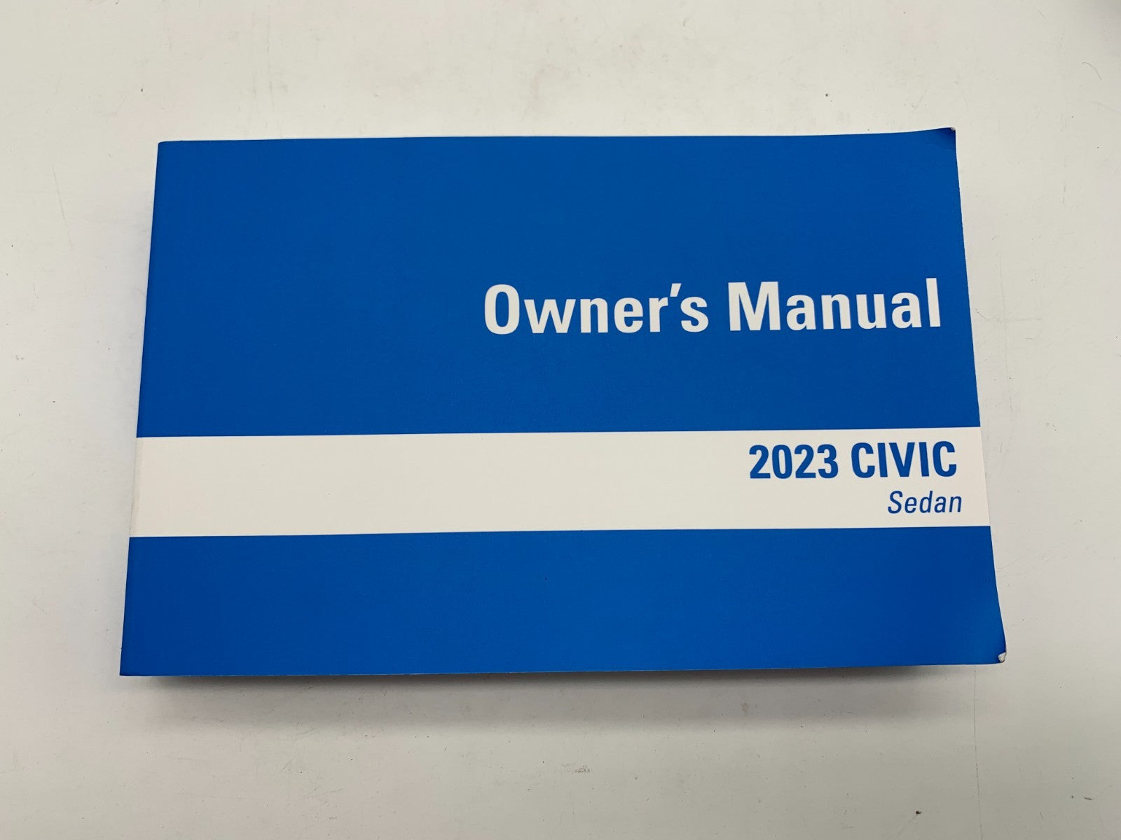 2023 Honda Civic Sedan Owners Manual Set with Case OEM B03B23022
