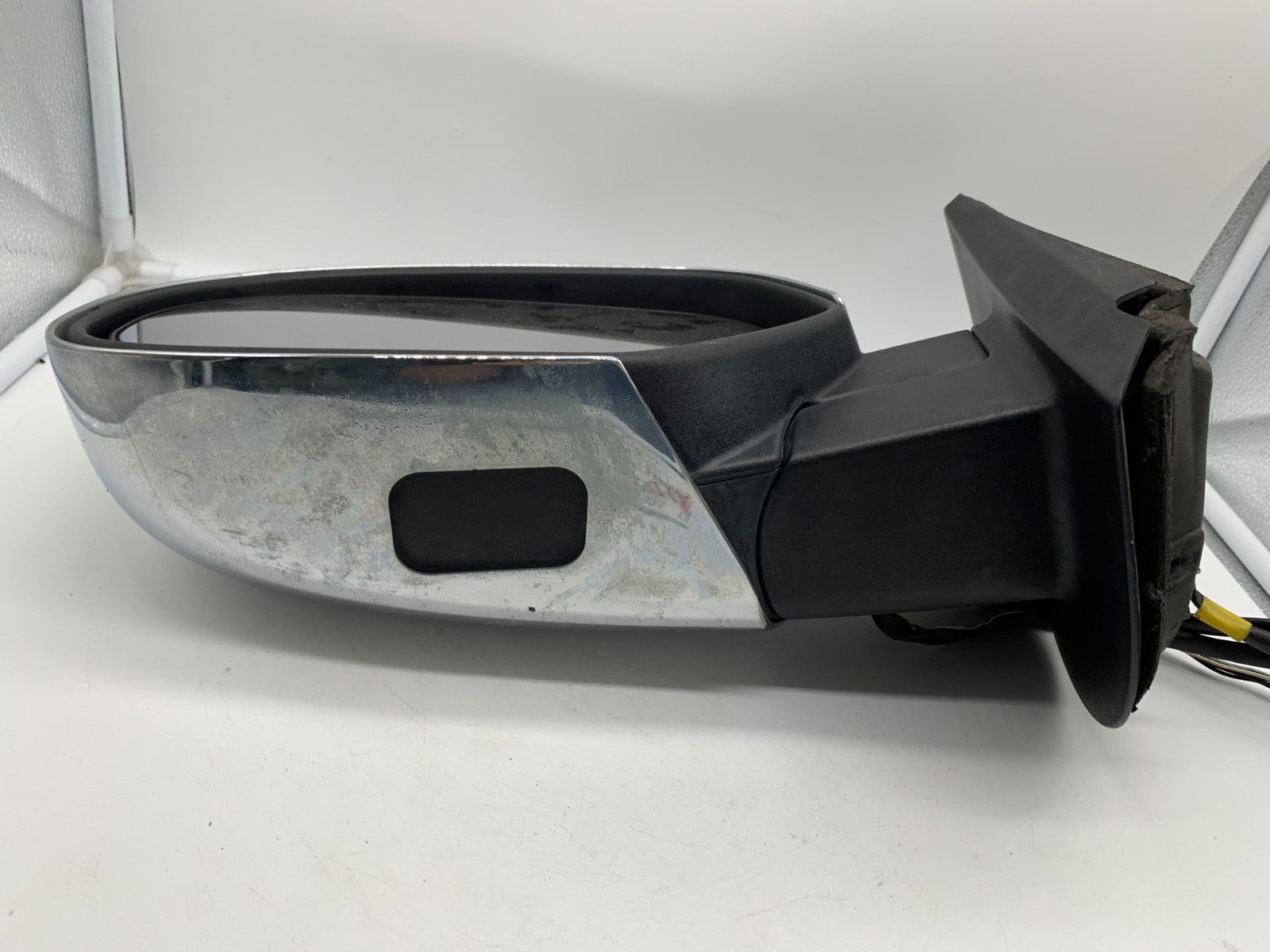 2009-2014 Chevrolet Silverado 1500 Driver Power Door Mirror Chrome OEM A01B46001