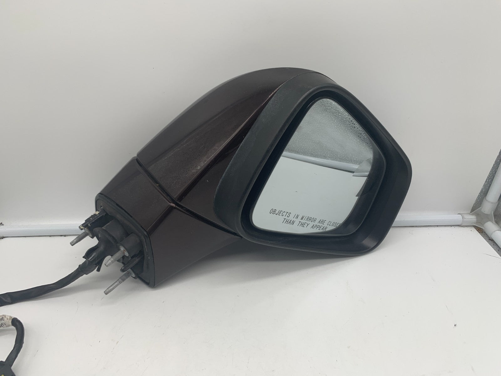 2013 Buick Encore Passenger Side View Power Door Mirror Maroon OEM