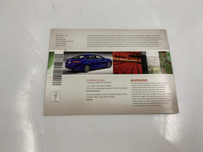 2013 Ford Fusion Owners Manual Set with Case OEM D04B02084