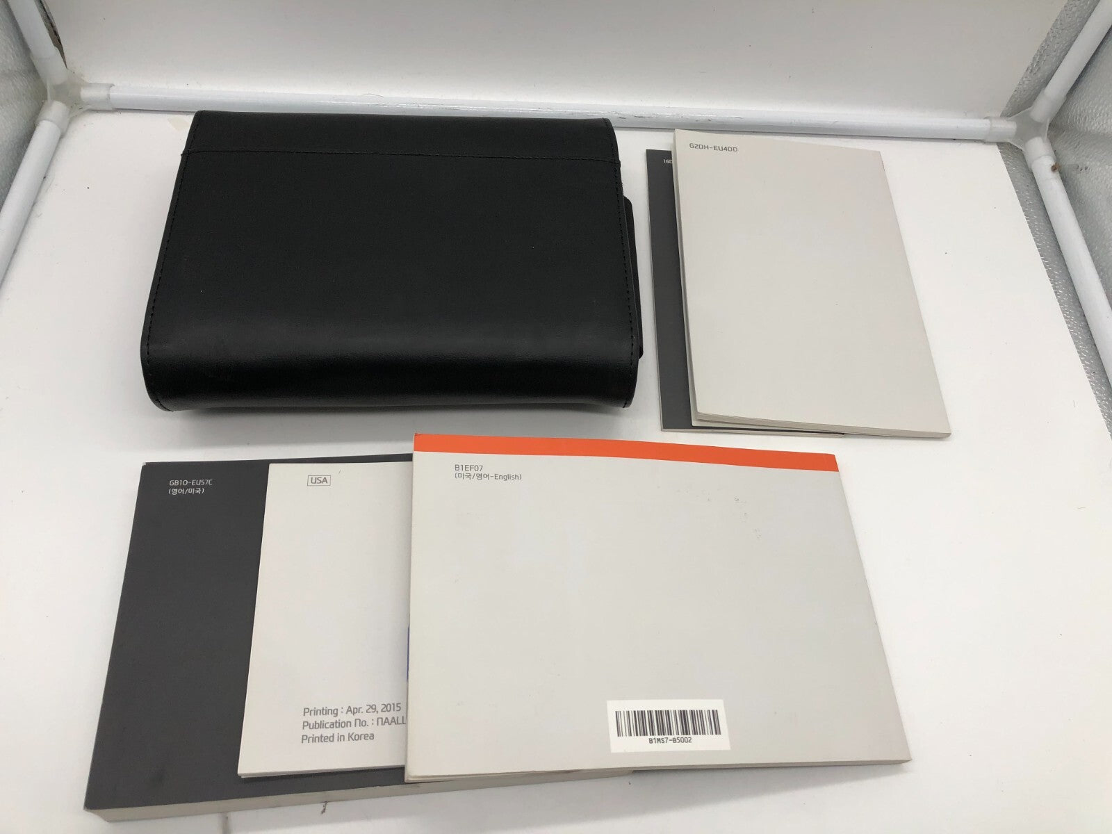 2016 Hyundai Genesis Coupe Owners Manual Guide Set with Case OEM A02B49039