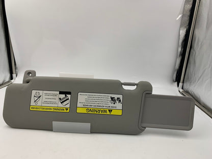 2011-2016 Kia Sportage Passenger Sun Visor Gray OEM D01B59009