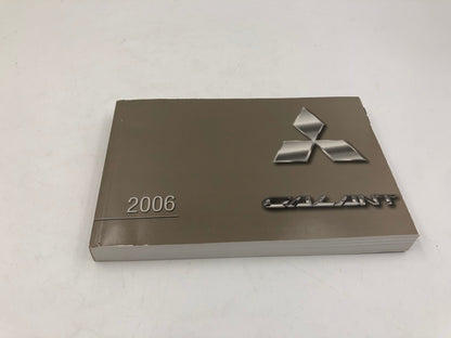 2006 Mitsubishi Galant Owners Manual Set with Case OEM D01B40014