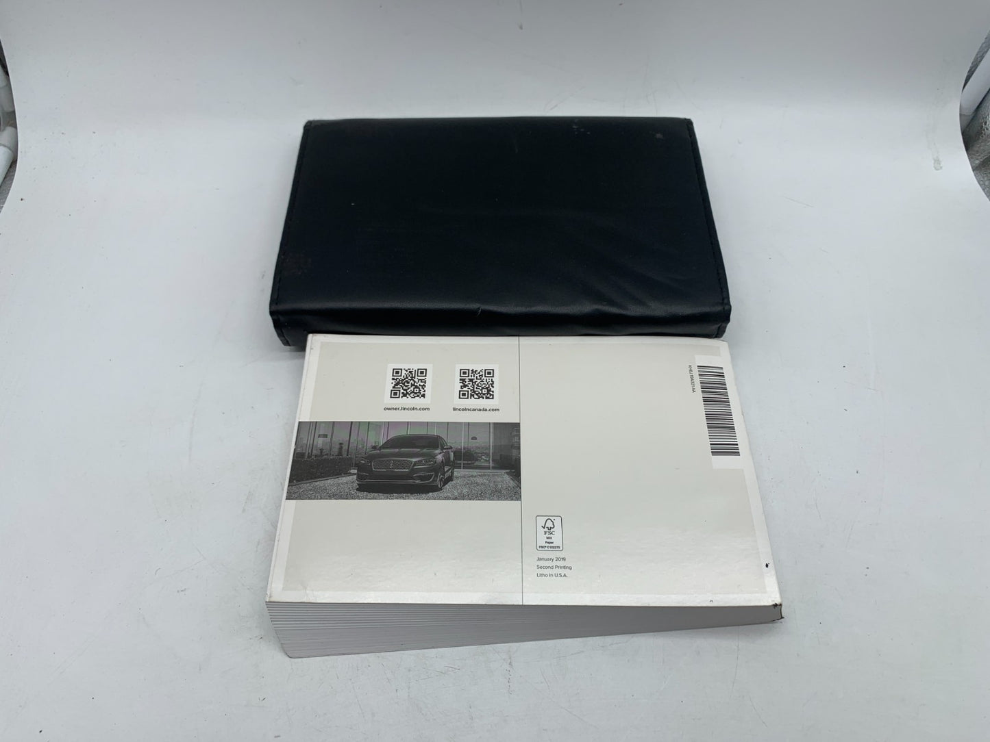 2019 Lincoln MKZ Owners Manual Set with Case OEM D03B50005