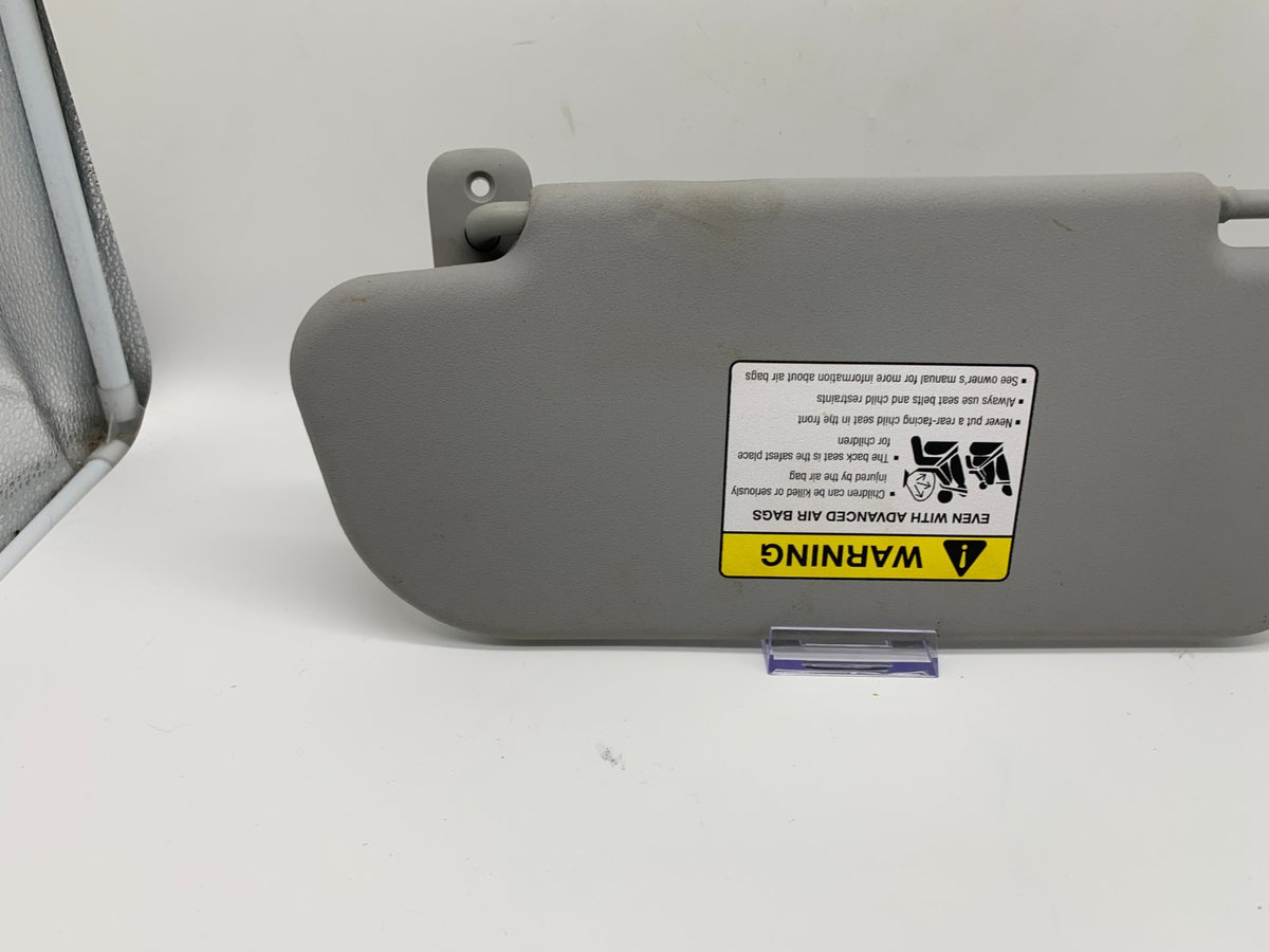 2007-2009 Mazda 3 Passenger Sun Visor Gray OEM C02B30063