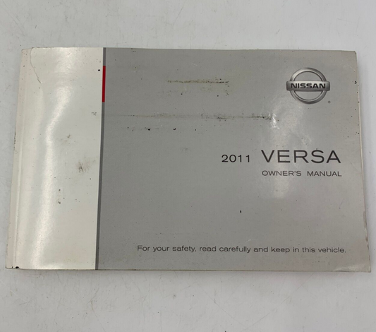 2011 Nissan Versa Owners Manual OEM A02B22035