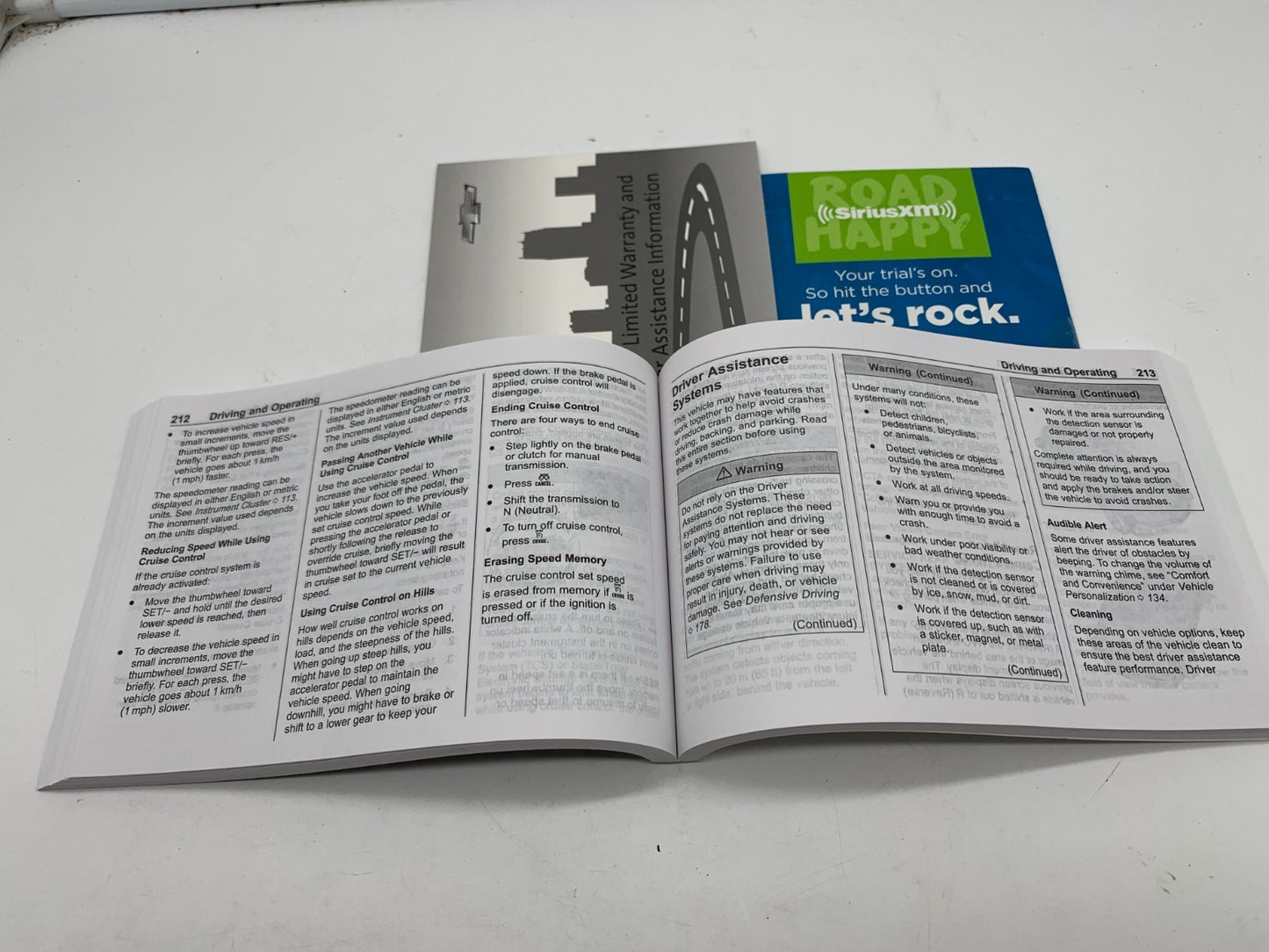 2019 Chevrolet Trax Owners Manual Set OEM A02B44043