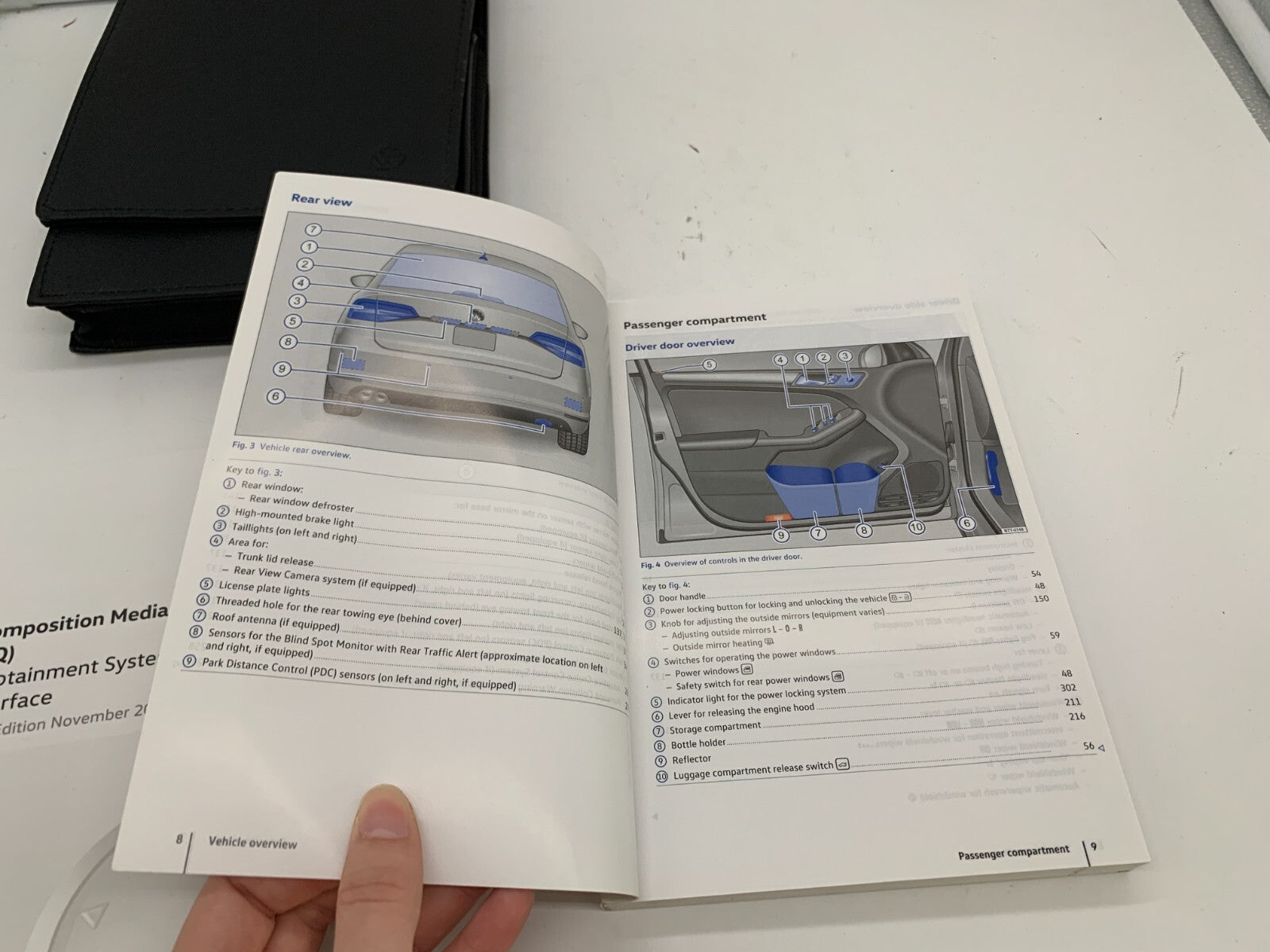 2016 Volkswagen Jetta Owners Manual Set with Case OEM A03B42008