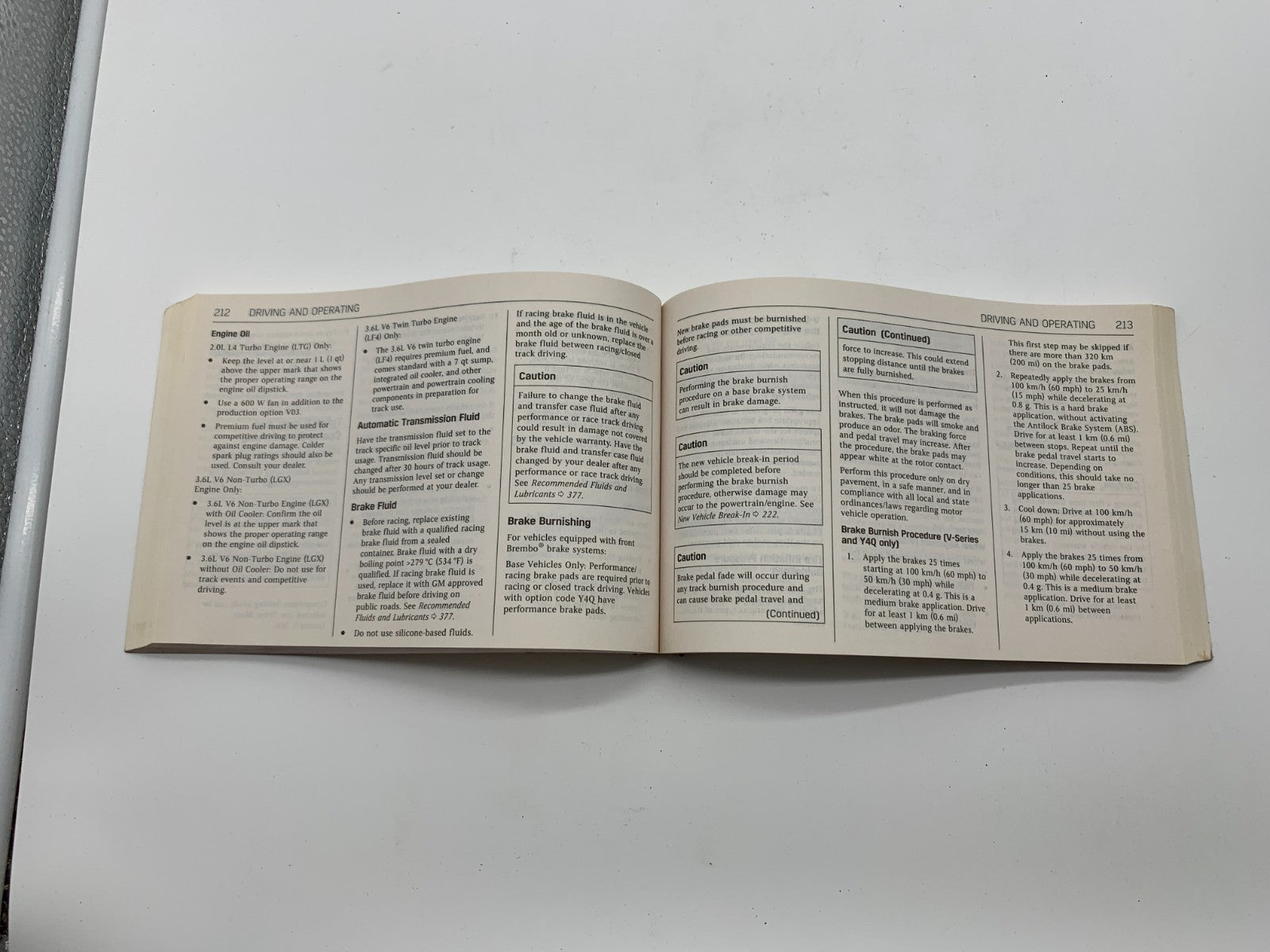 2017 Cadillac ATS Owners Manual Set with Case OEM C03B44004