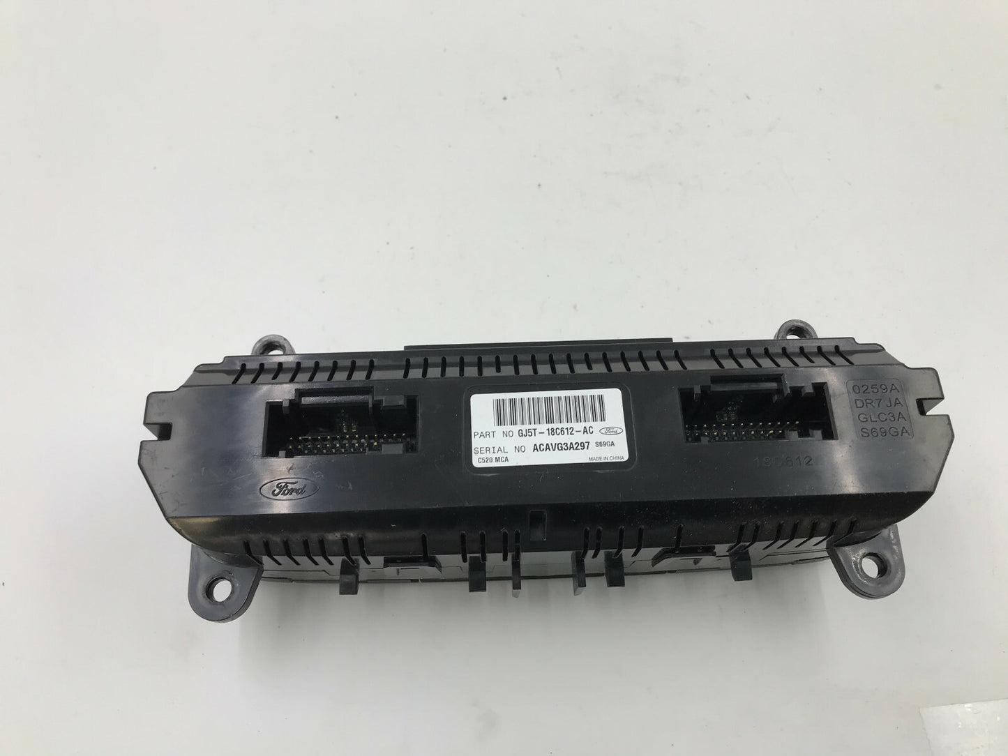 2018-2019 Ford Escape AC Heater Climate Control Temperature Unit OEM E01B13014