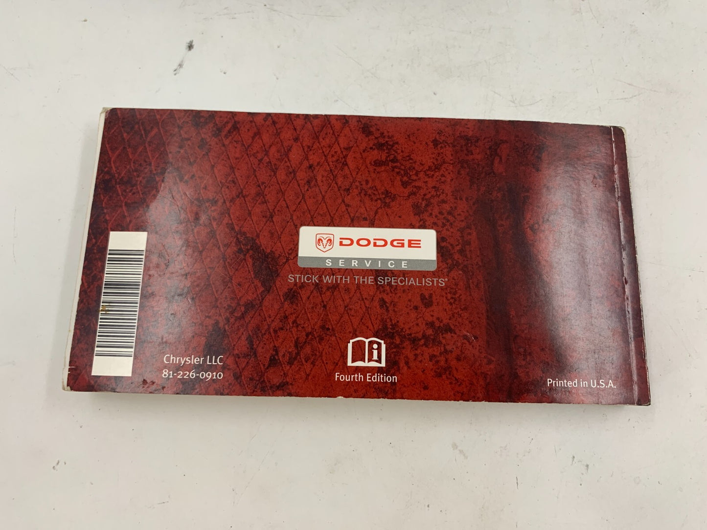 2009 Dodge Journey Owners Manual with Case OEM C03B36005