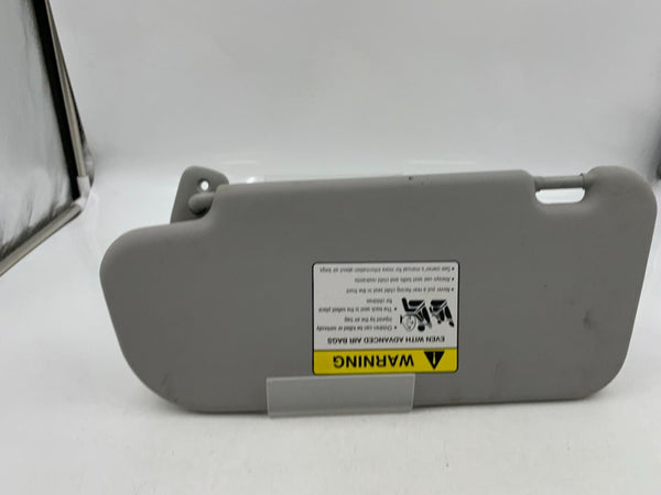 2007-2009 Mazda 3 Passenger Sun Visor Sunvisor Gray OEM D04B14063