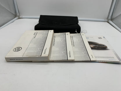 2012 Buick Verano Owners Manual Set with Case OEM A04B28005