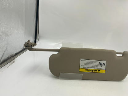 2011-2016 Kia Optima Passenger Sun Visor Tan Illuminated OEM E03B13052