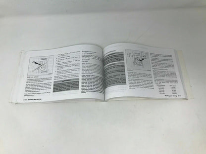 2004 Nissan Maxima Owners Manual OEM A01B52084