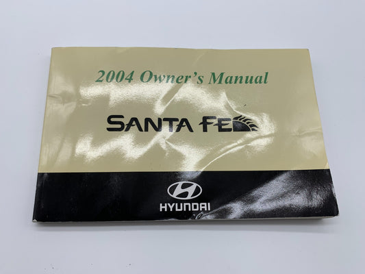 2004 Hyundai Santa FE Owners Manual OEM C02B53062