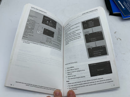2019 Honda CRV CR-V Owners Manual Set with Case OEM B01B16006
