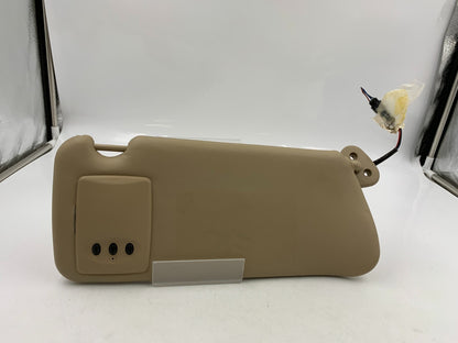 2003-2007 Cadillac CTS Driver Sun Visor Tan Illuminated OEM A01B29062