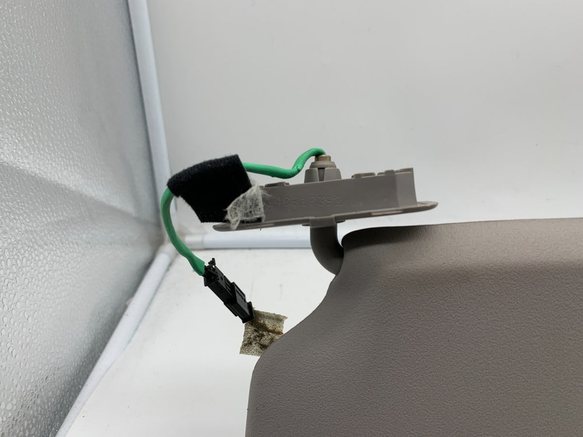 2004-2006 Volvo V40 Passenger Sun Visor Gray Illuminated OEM A03B39076