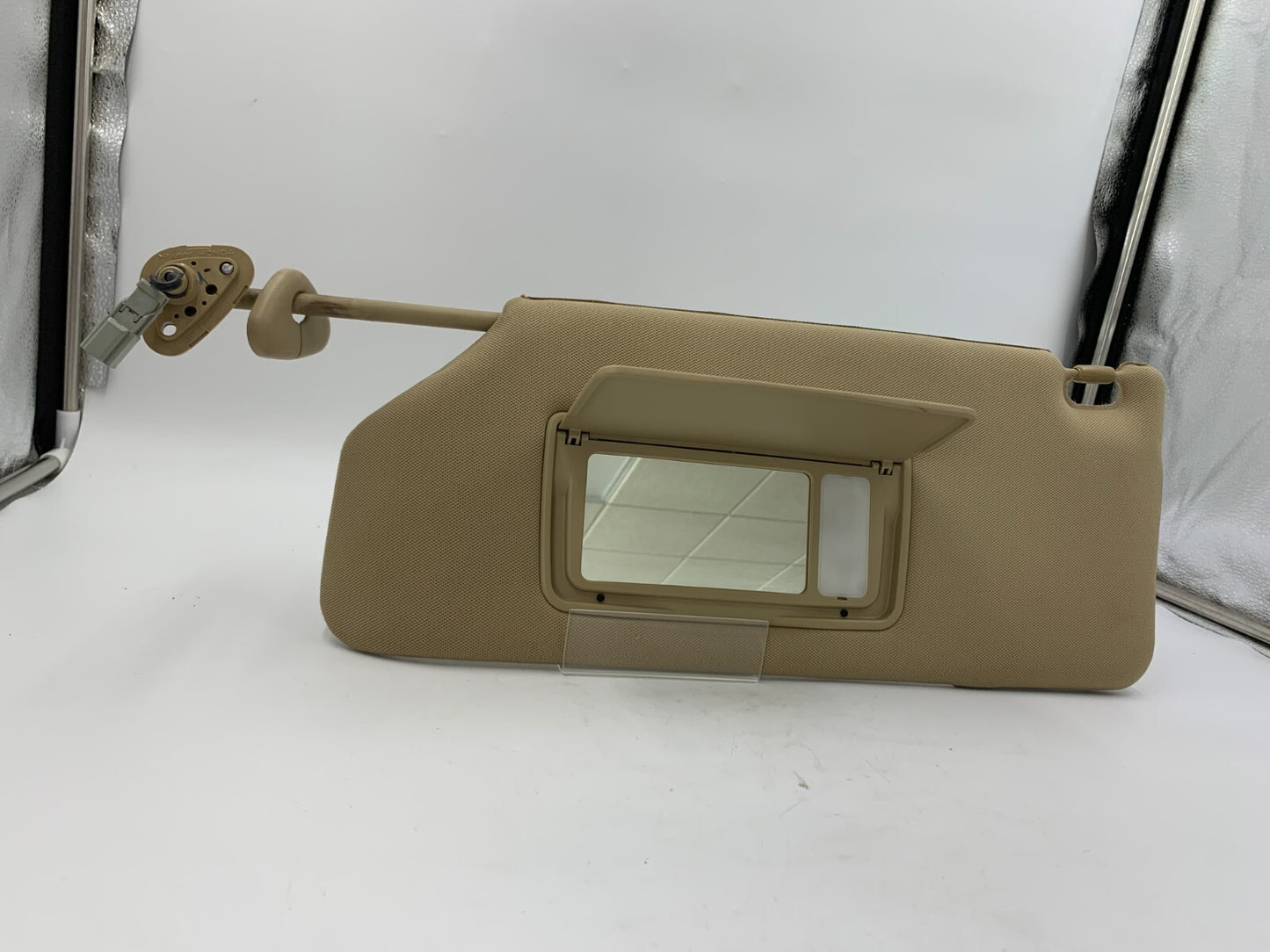 2006-2010 Honda Odyssey Driver Sun Visor Tan Illuminated OEM C02B46027