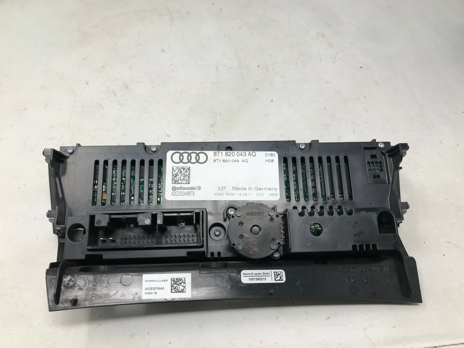 2008-2013 Audi A5 AC Heater Climate Control Unit OEM E01B13013