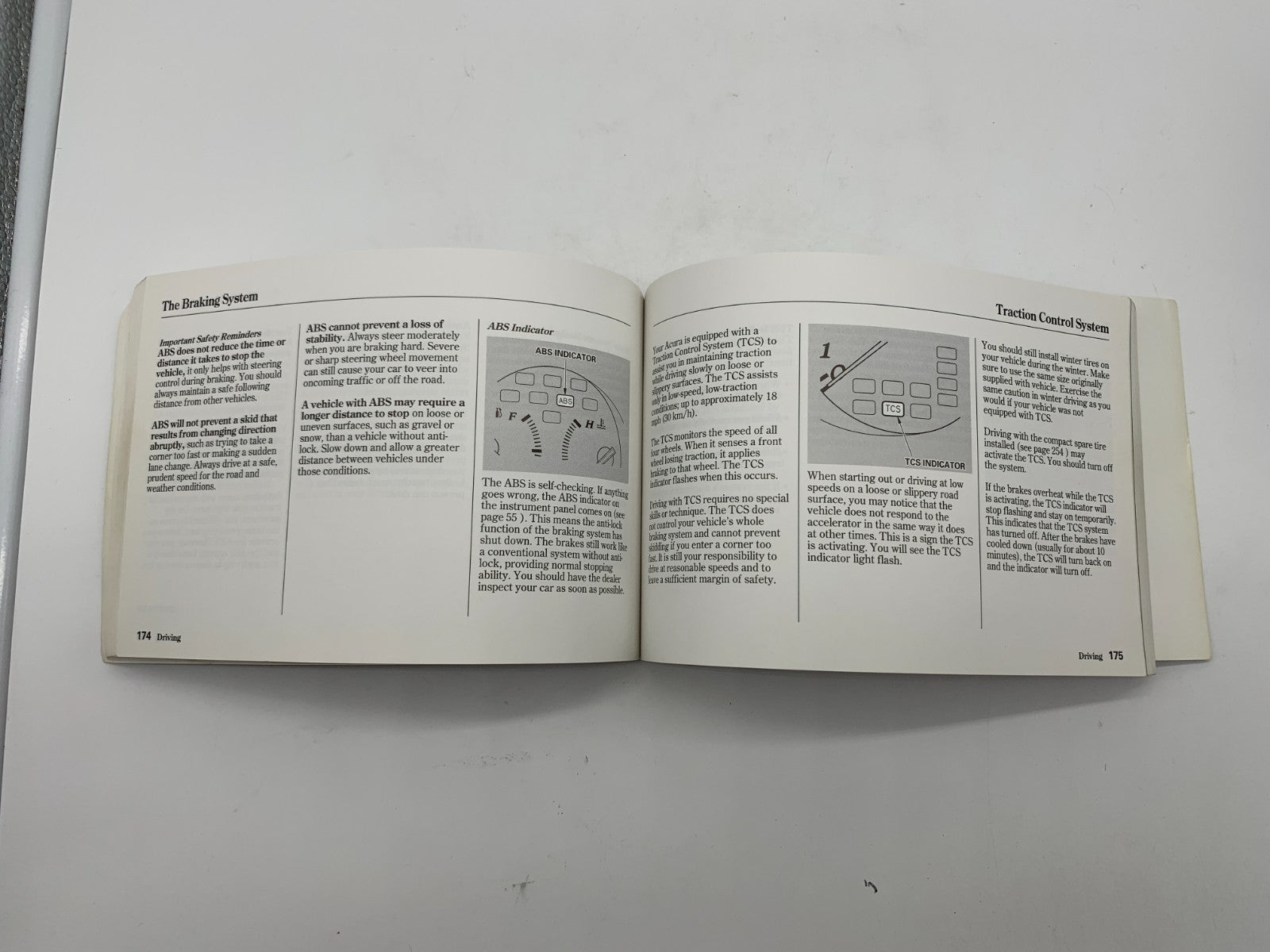 2000 Acura TL Owners Manual Set with Case OEM