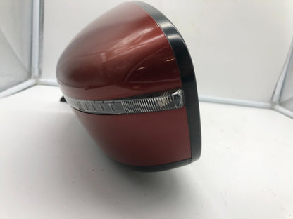 2016 Nissan Rogue Driver Side View Power Door Mirror Red OEM E03B16013