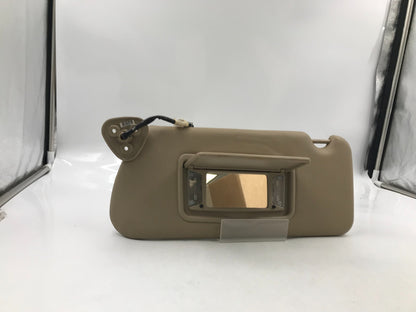 2003-2007 Cadillac CTS Driver Sun Visor Brown Illuminated OEM C03B64002