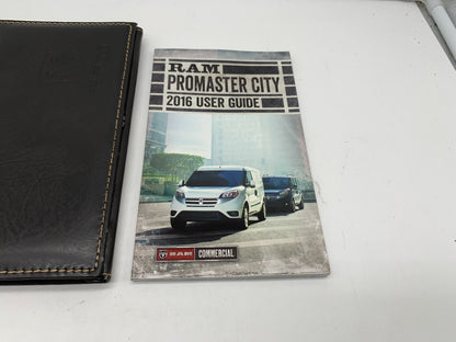 2016 Ram Promaster City Owners Manual with Case OEM