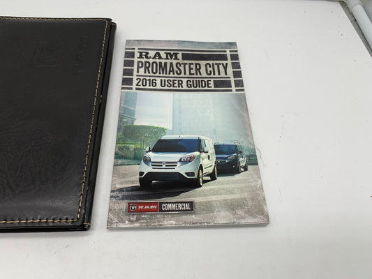 2016 Ram Promaster City Owners Manual with Case OEM
