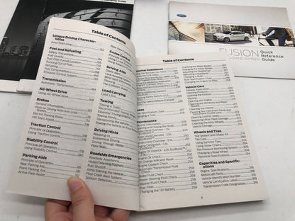 2016 Ford Fusion Owners Manual Set with Case OEM D03B67014