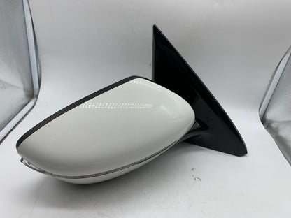 2017 Nissan Pathfinder Passenger Side Power Door Mirror White OEM C03B40002