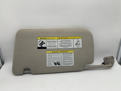 2014-2017 Nissan Rogue Passenger Sun Visor Gray Illuminated OEM A02B51078