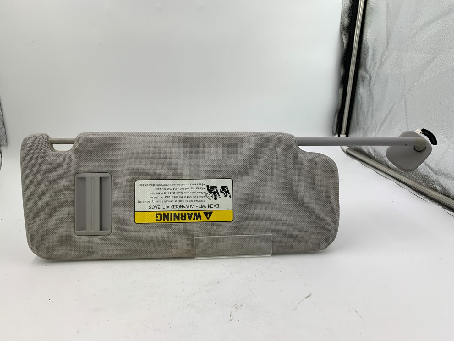 2015-2019 Hyundai Sonata Driver Sun Visor Gray Illumination OEM B02B16072