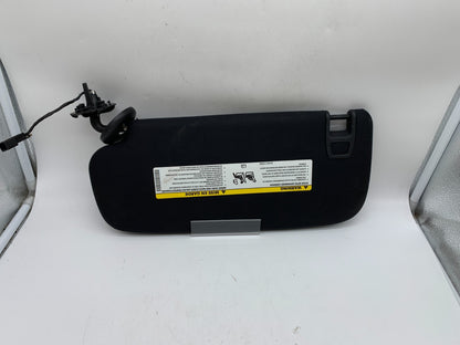 2014-2022 Jeep Grand Cherokee Passenger Sun Visor Black Illuminated B01B32001