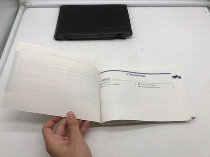 1999 Chrysler Concorde Owners Manual OEM A01B38008