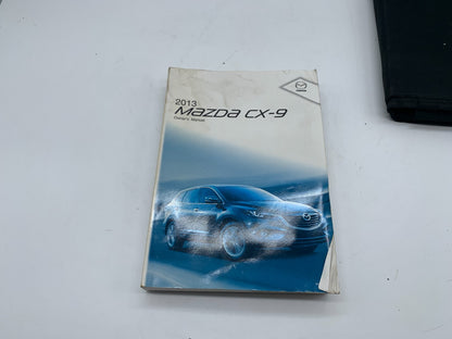 2013 Mazda CX-9 CX9 CX 9 Owners Manual Set with Case OEM A01B15004