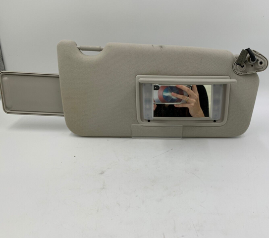 2010-2014 Subaru Legacy Passenger Sun Visor Gray Illuminated OEM D01B43010