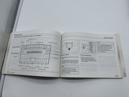 2000 Mazda MPV Owners Manual with Case OEM R01B02015