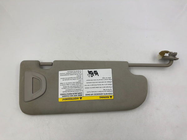 2014-2018 Infiniti Q50 Driver Sun Visor Sunvisor Gray OEM C02B09045